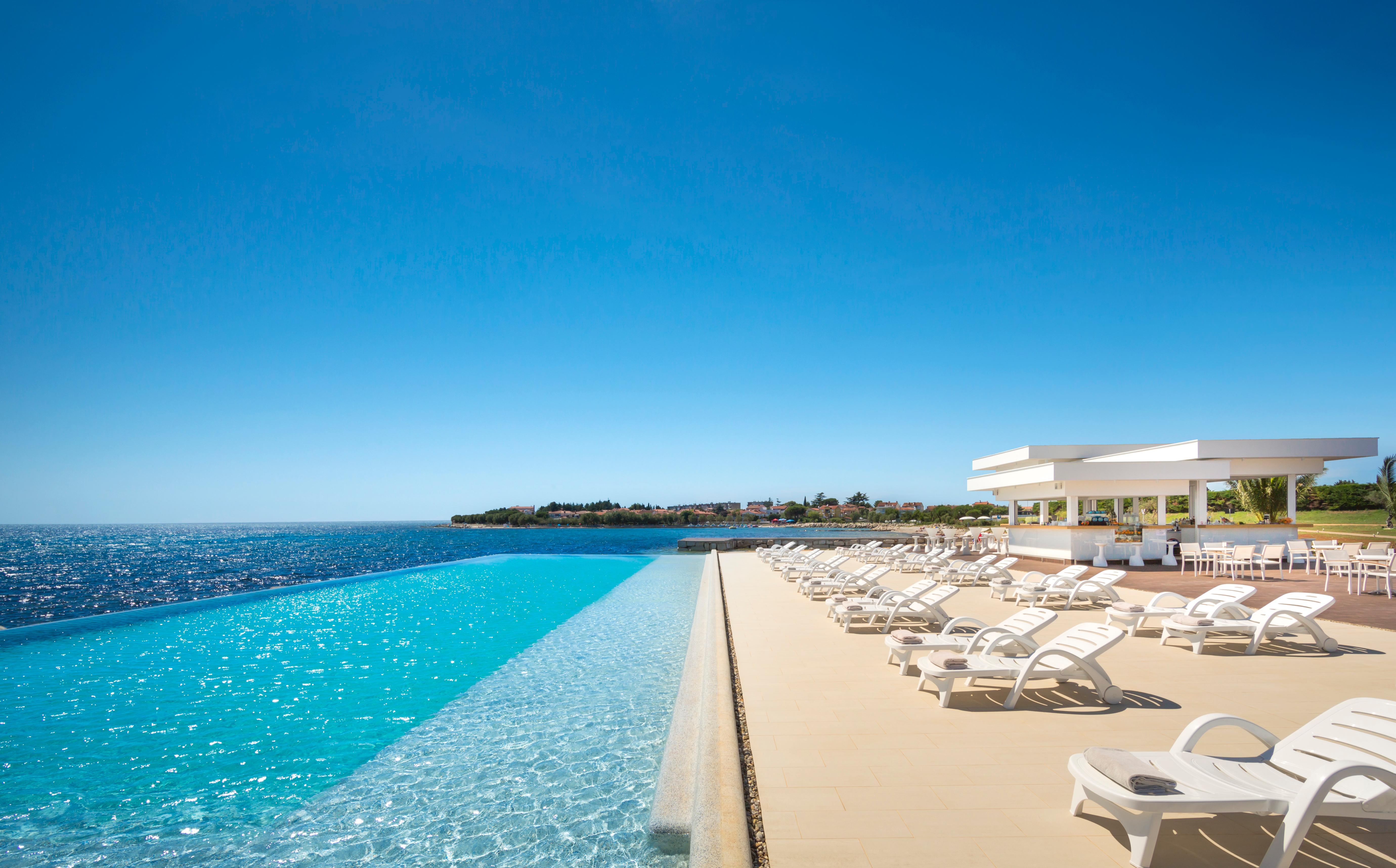 Aminess Vival Maestral Hotel Novigrad Istria Esterno foto
