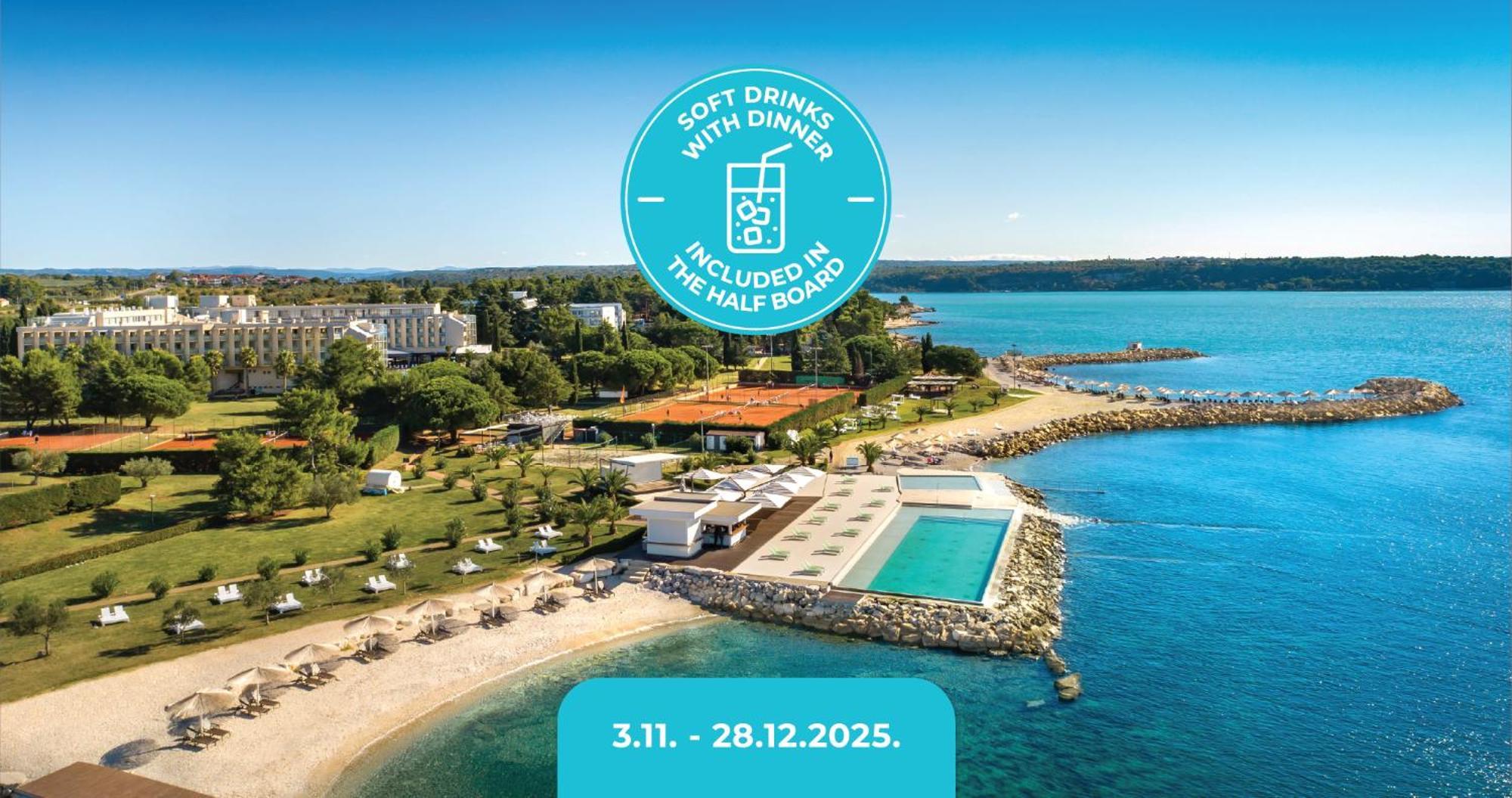 Aminess Vival Maestral Hotel Novigrad Istria Esterno foto